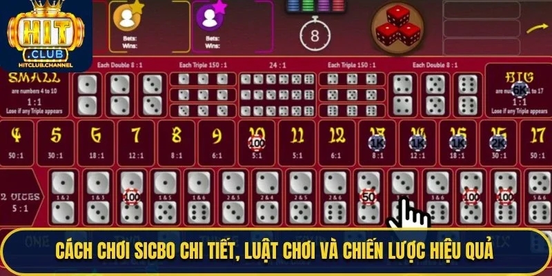 Cách Chơi Sicbo